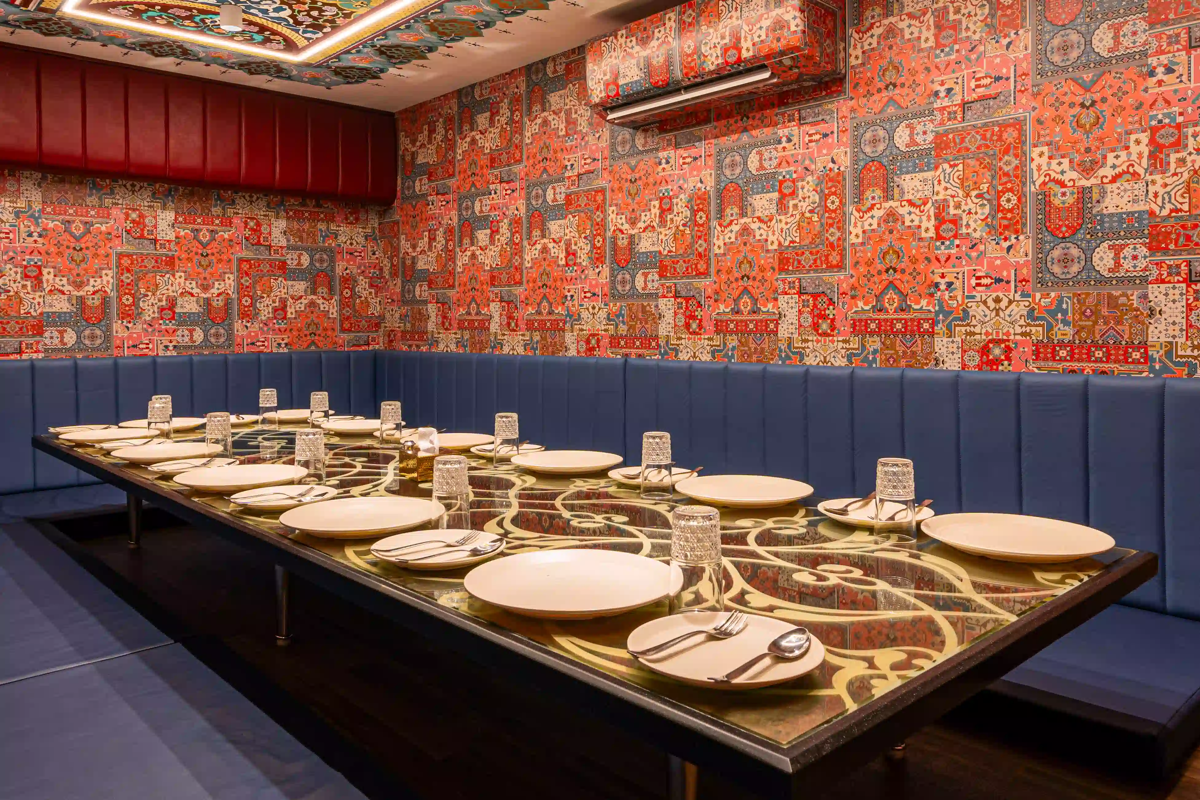 Family dining at Persian Darbar best biryani restaurant Andheri
