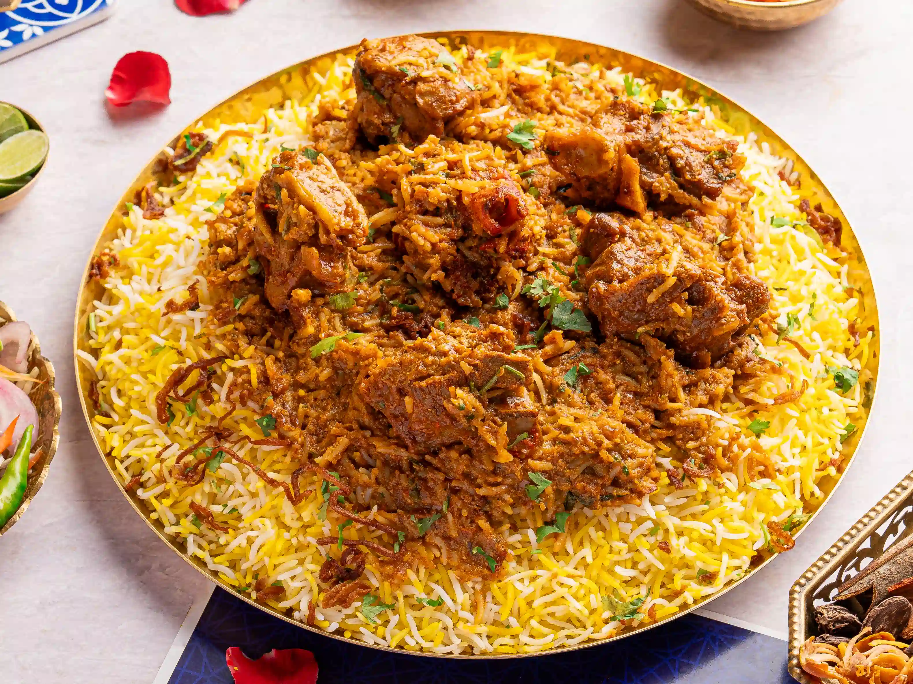 Mutton Dum Biryani Persian Darbar Andheri authentic Mughlai