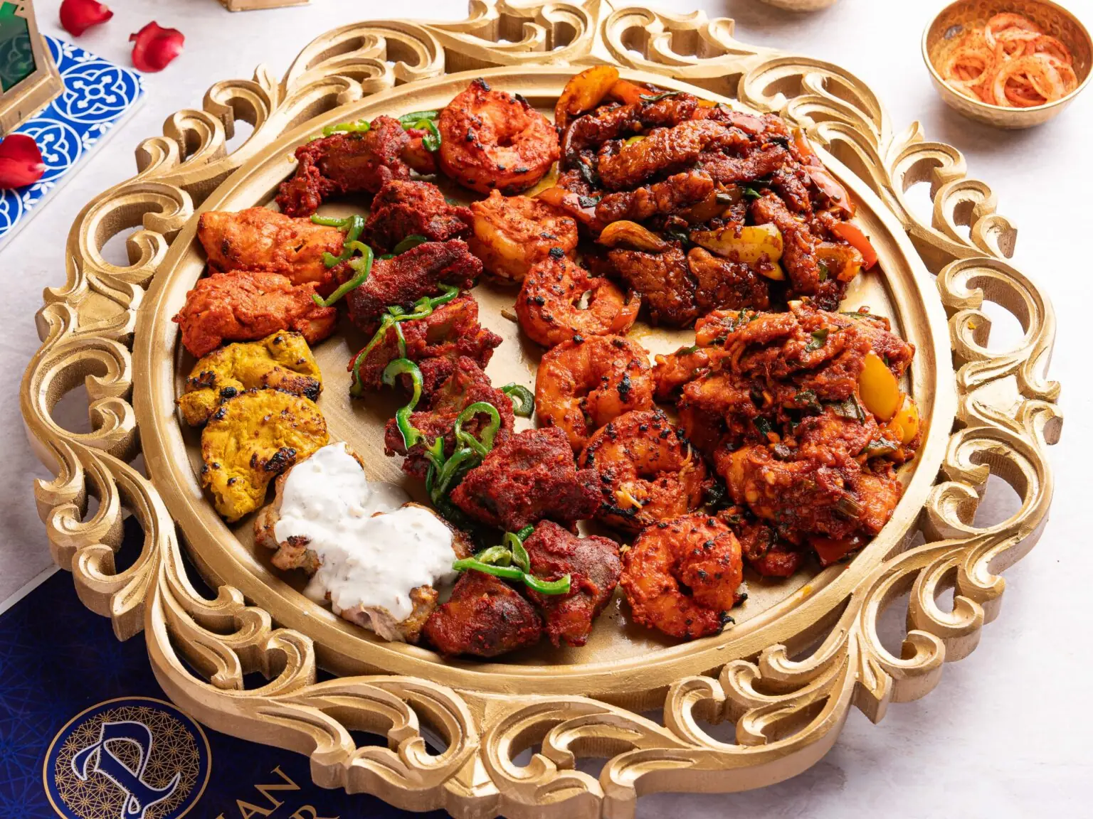 Tandoori platter for family dining at Persian Darbar Andheri