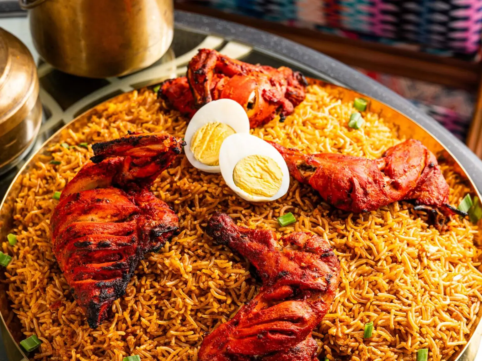 Persian Darbar Chicken Kabsa Rice
