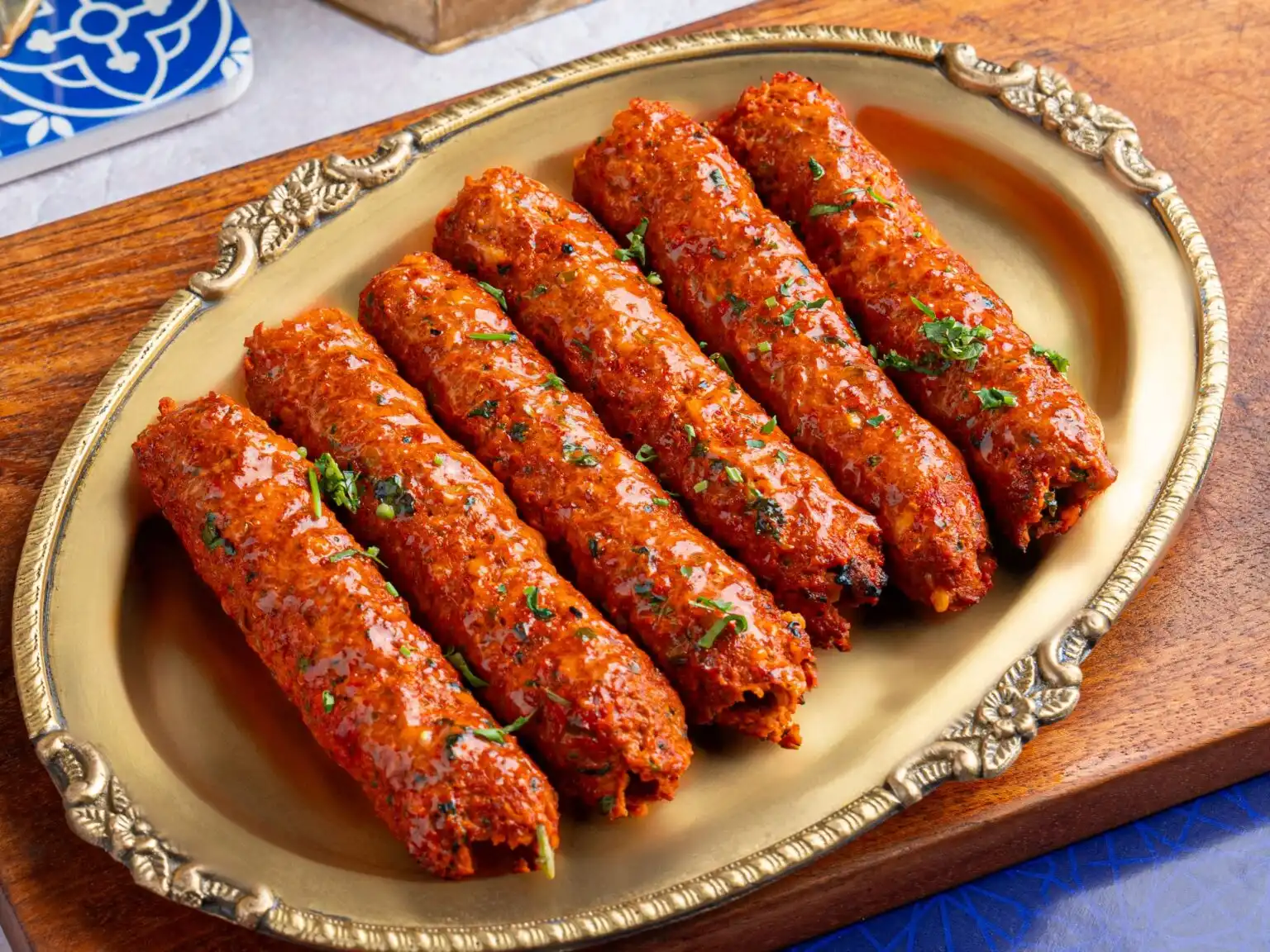 Tandoori chicken and paneer tikka